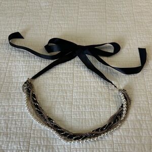 Coquette girl y2k vintage belt Ribbon tie adjustable EUC
